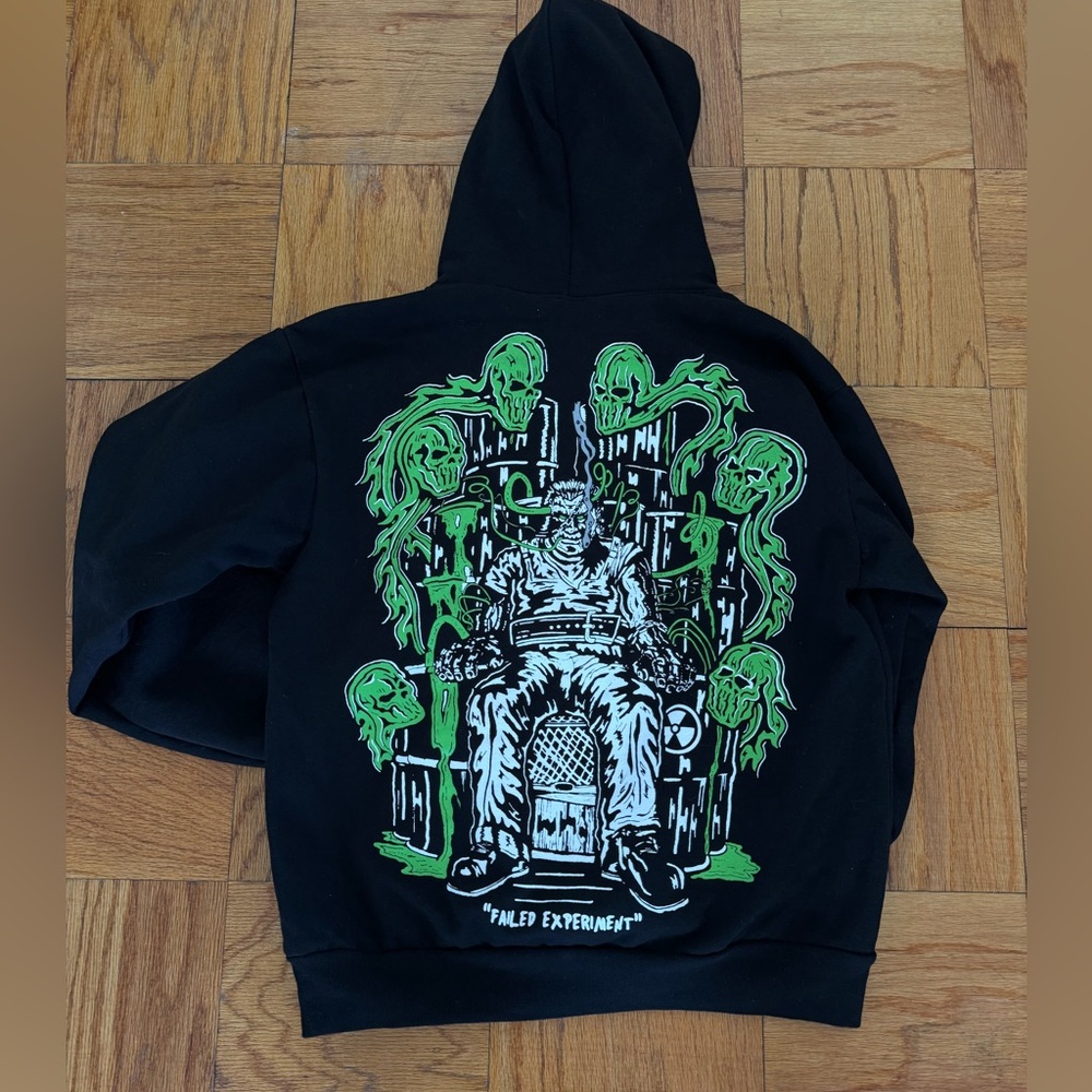 Warren Lotas x Billy Hill “ Failed, Experiment,” Hoodie Size medium